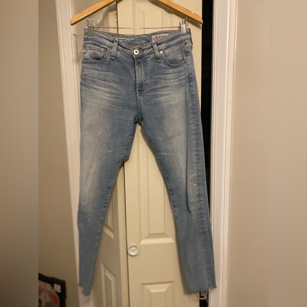 AG Adriano Goldschmied Light Blue Skinny Jeans